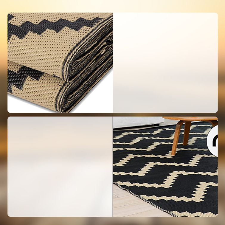 Foundry Select Chevron Indoor/Outdoor Rug Wayfair Canada